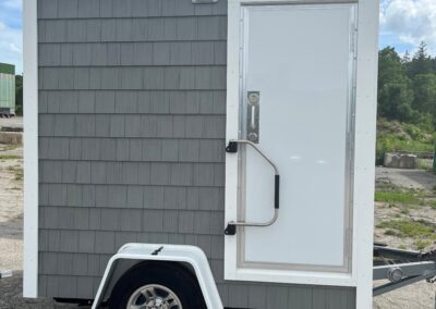 The Jimmy luxury portable restroom trailer
